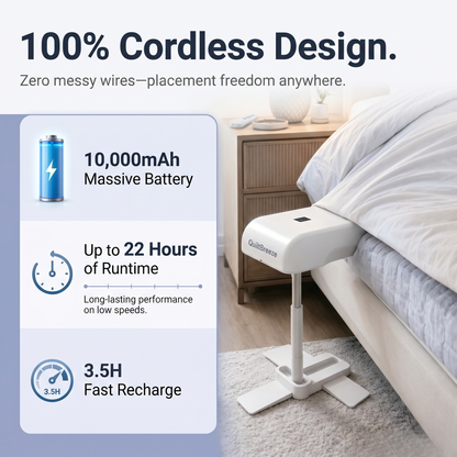 QuiltBreeze™ Cordless Under-Bed Cooling Fan